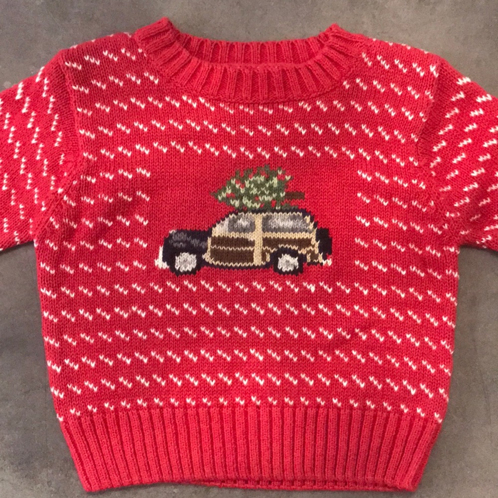 Kitestrings woodie Christmas sweater